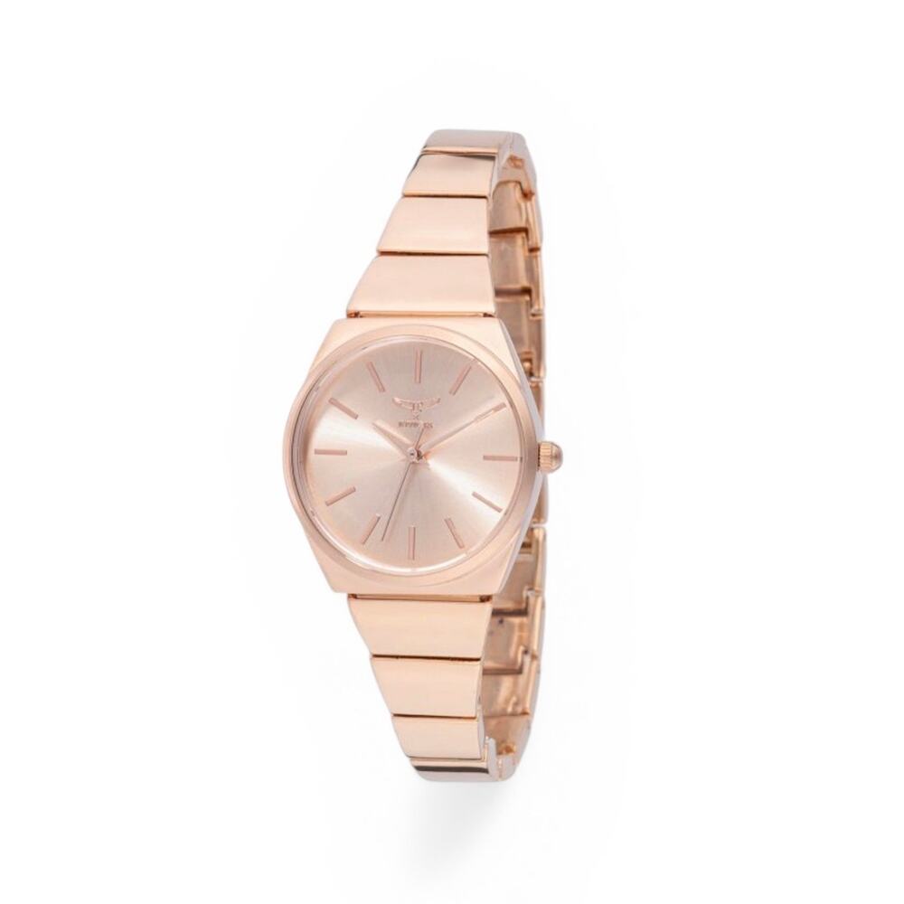 NIB Invicta Celestial Lady 28mm Metal Gold Rose Dial Bracelet Watch 69048
